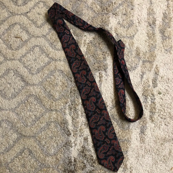CRISTIAN DIOR VINTAGE SILK TIE - Picture 3 of 3